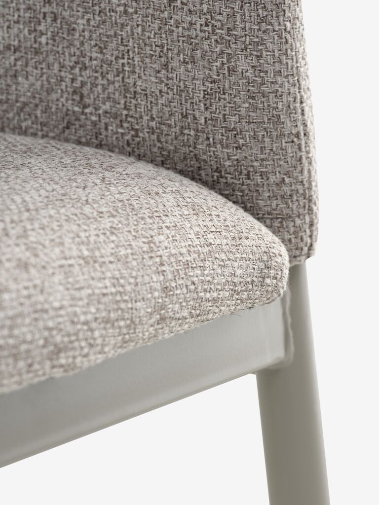 BRANDE Matstol BRANDE beige tyg