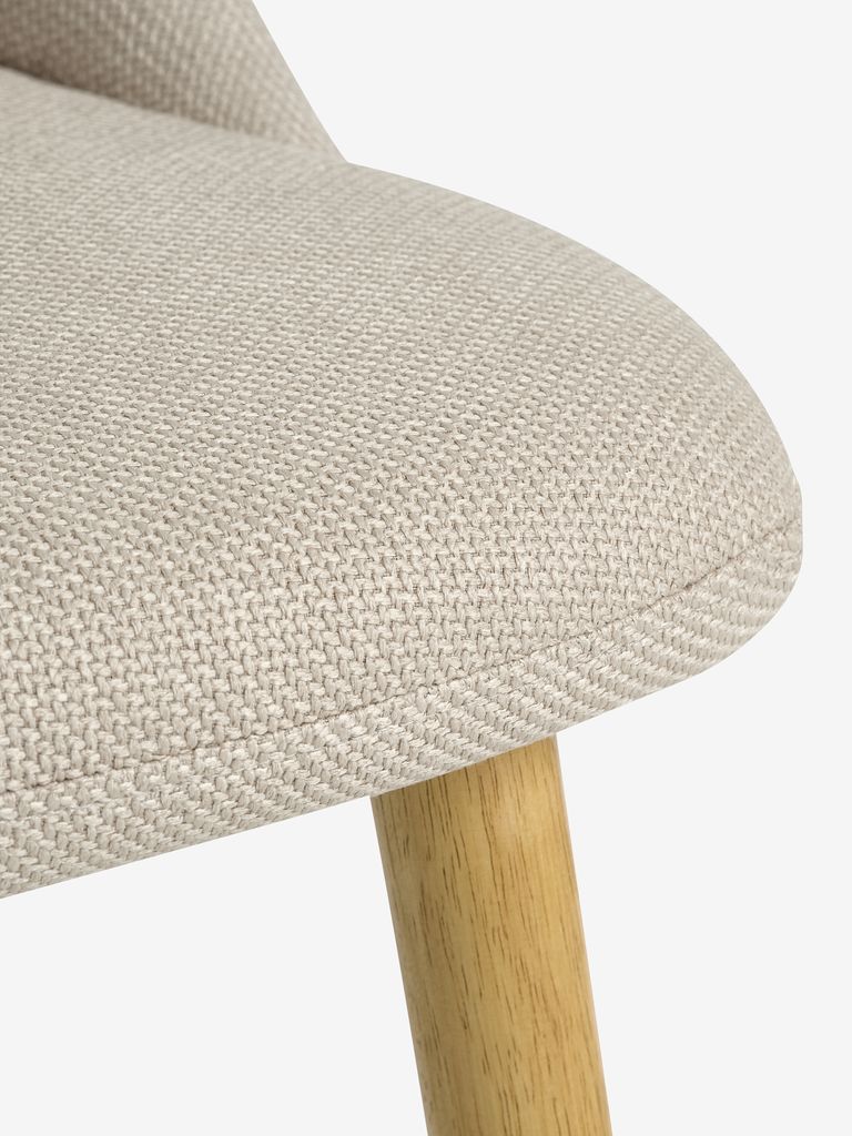 ADSLEV Matstol ADSLEV u/armstöd beige/natur ek