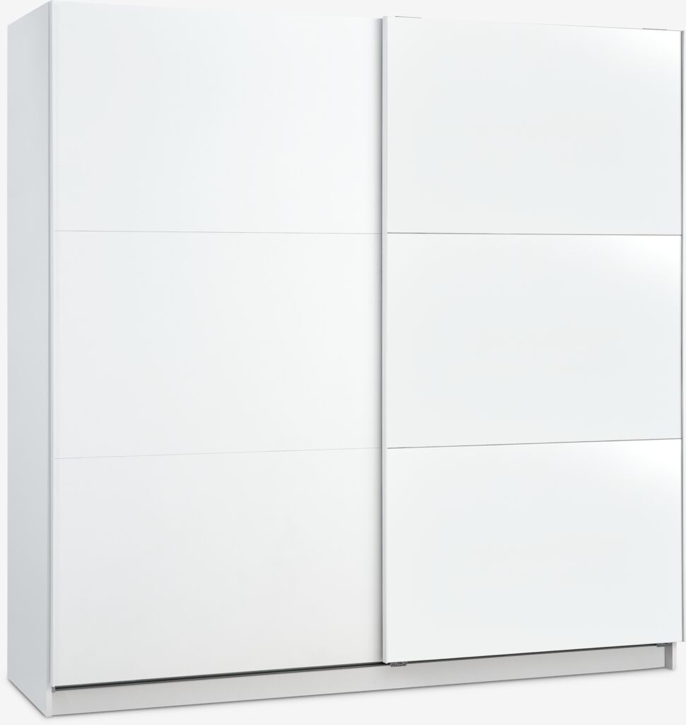 RABERG Garderob RABERG 200x200 m/spegel vit