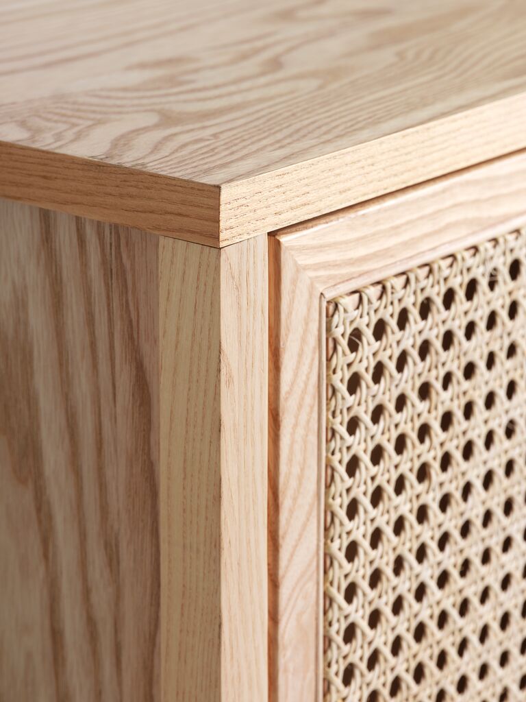 SALTVIG Skåp SALTVIG 2 dörrar ask