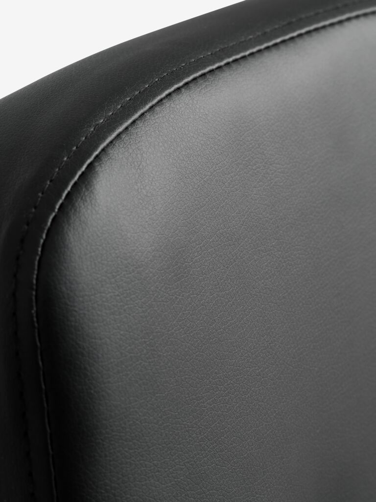 NIMTOFTE Kontorsstol NIMTOFTE svart konstläder/svart