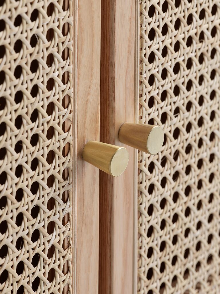 SALTVIG Skåp SALTVIG 2 dörrar ask