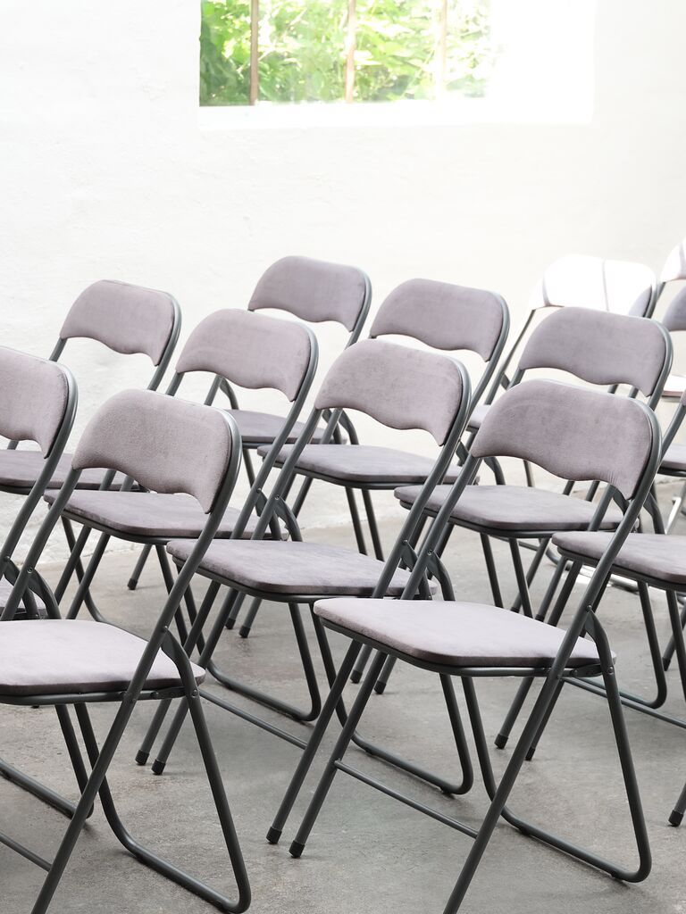 VOEL Klappstol VOEL sammet mörkgrå