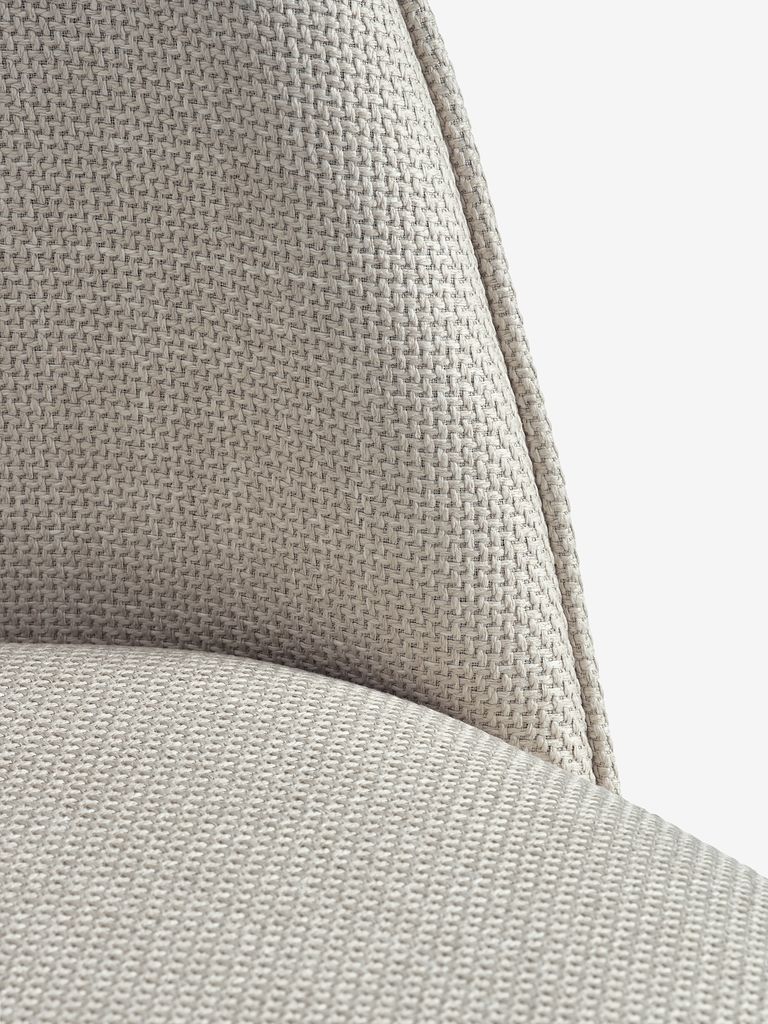 THORUP Matstol THORUP beige tyg/ekfärgad