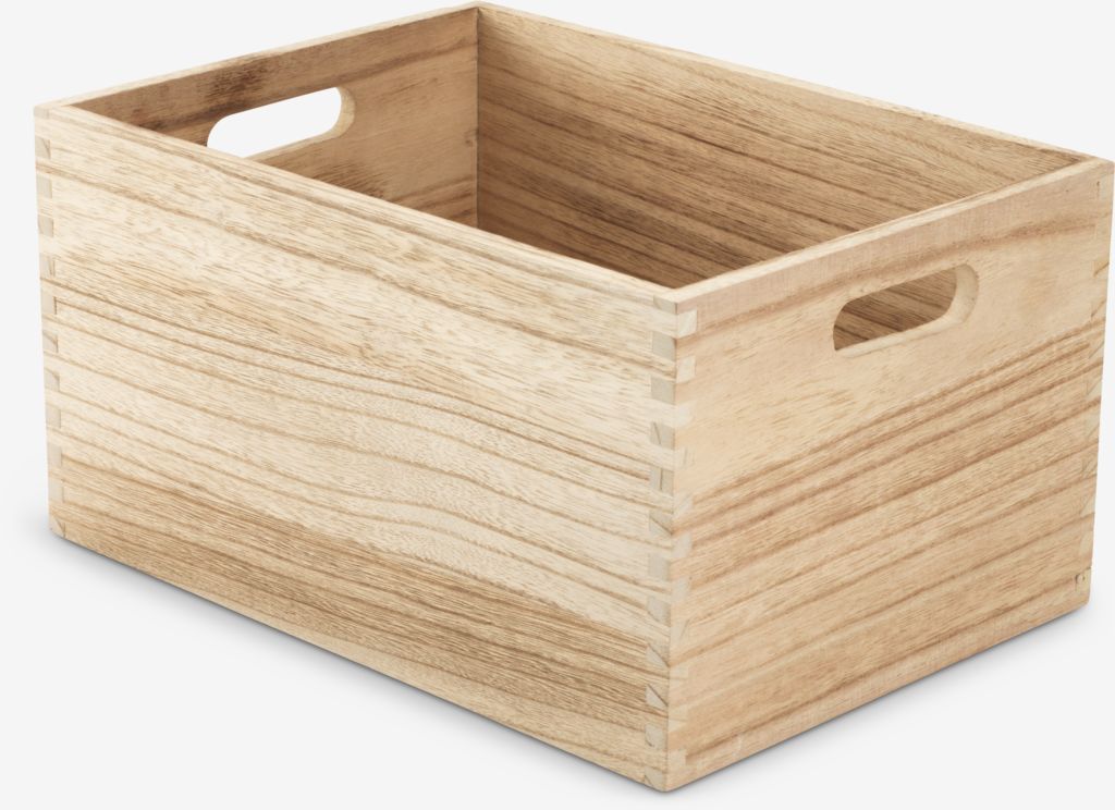 THORMOD Förvaringsbox THORMOD B24xL34xH18cm natur