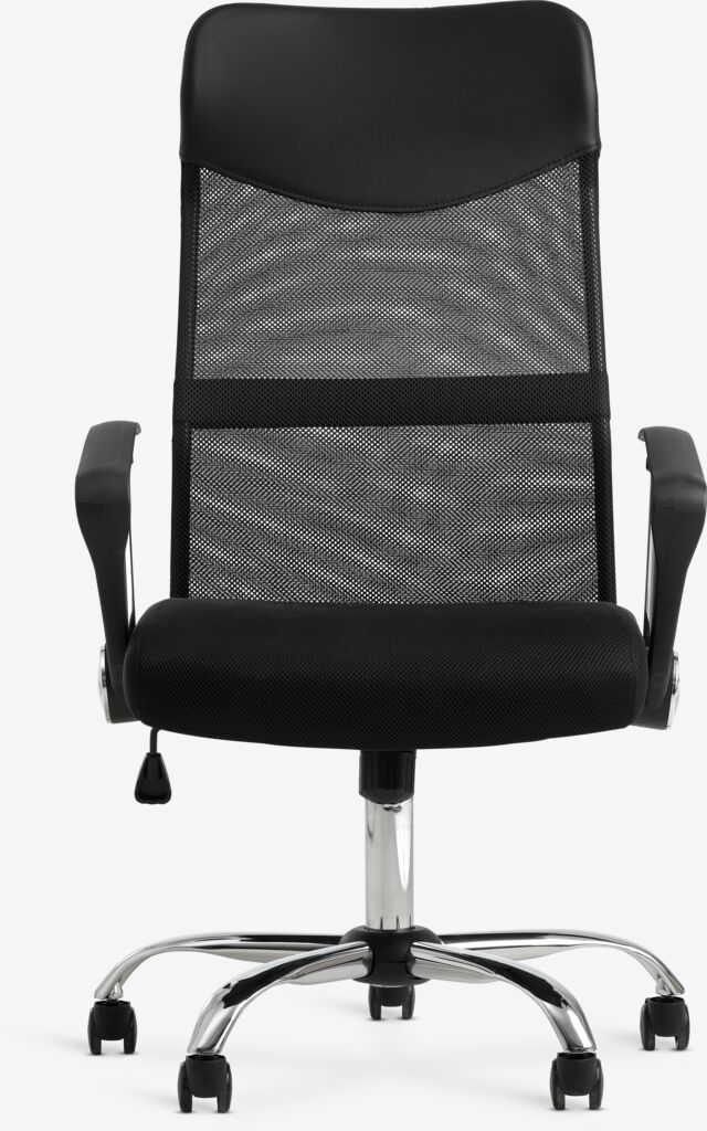 BILLUM Kontorsstol BILLUM svart mesh