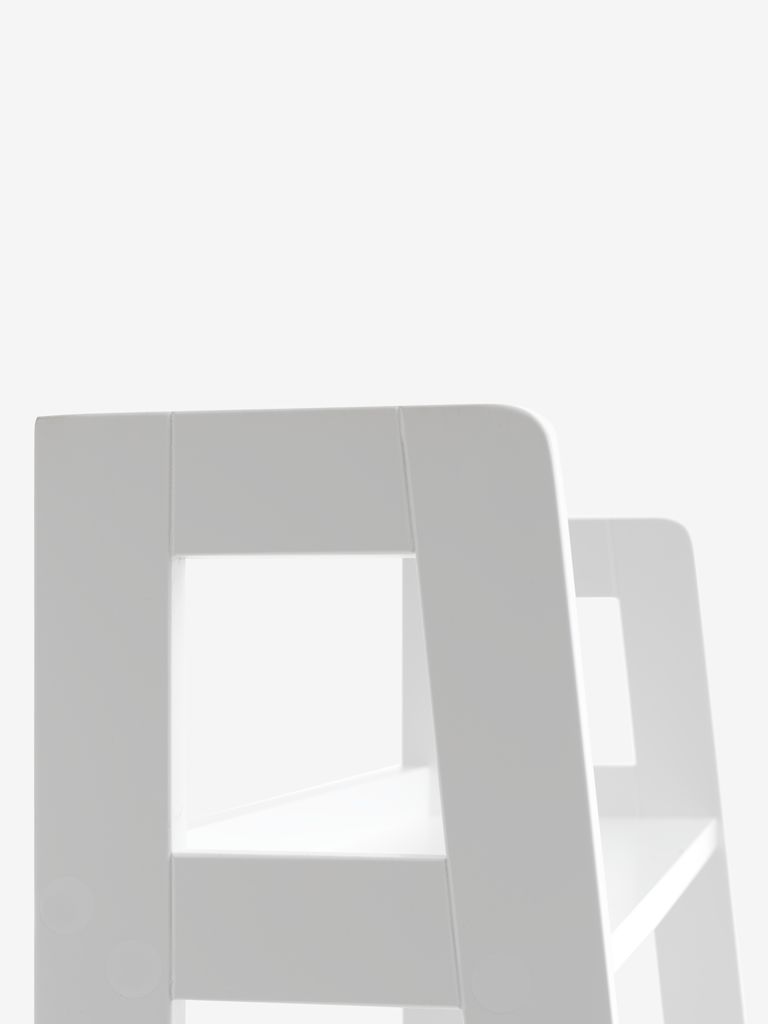 HERNING Bokhylla HERNING 5 hyllor vit