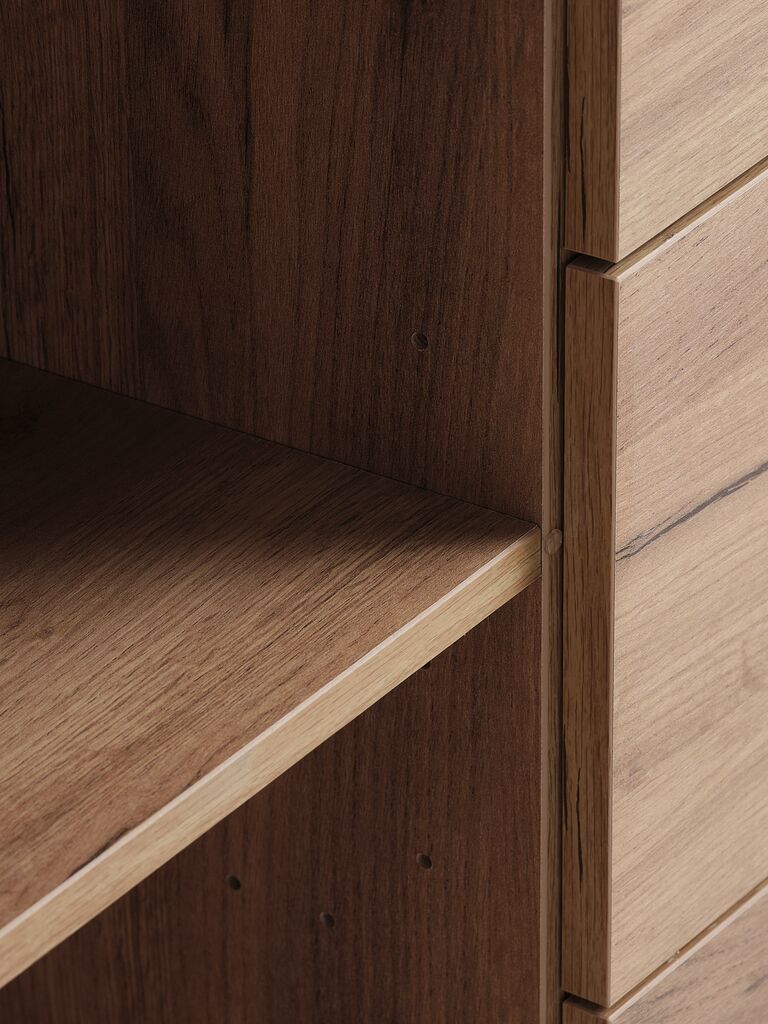 LINTRUP Skänk LINTRUP 2 dörrar 3 lådor natur vildekfärgad