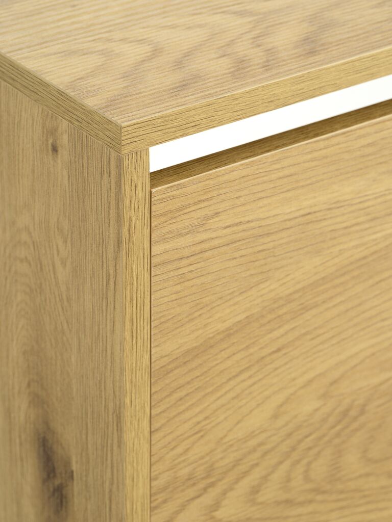 BAKHUSE Skoskåp BAKHUSE 2 fack varm ekfärgat