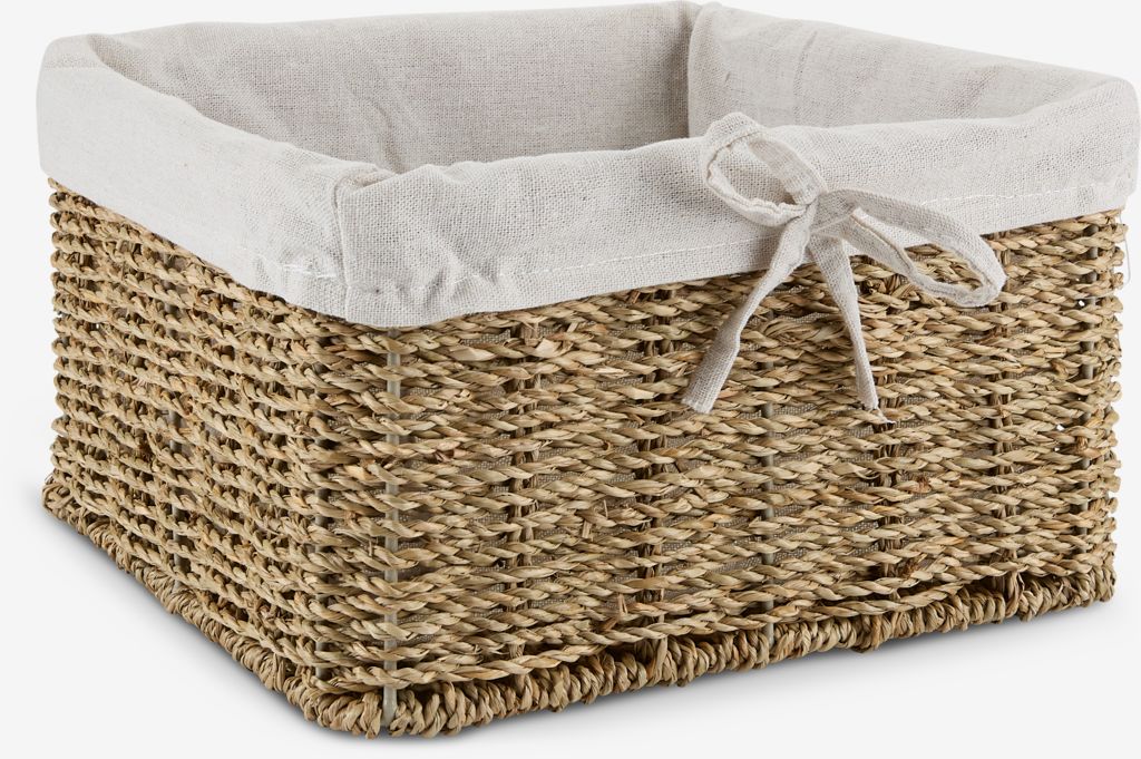 GJERMUND Korg GJERMUND B25xL25xH15cm natur