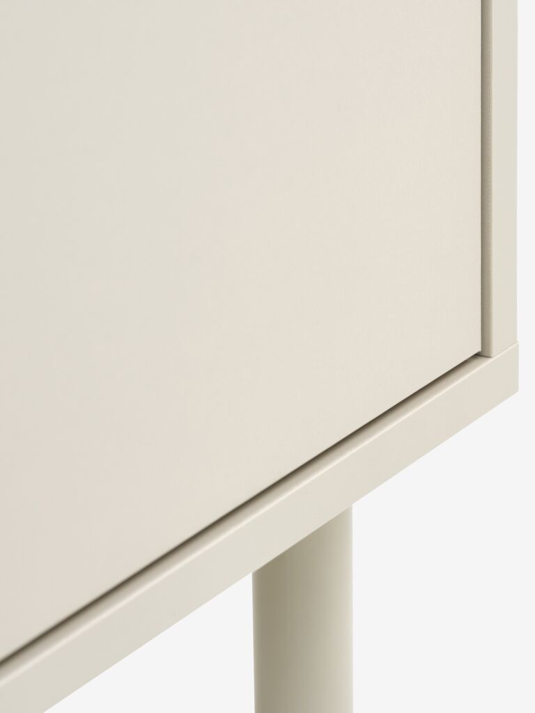 SKAVE Sängbord SKAVE 1 dörr beige