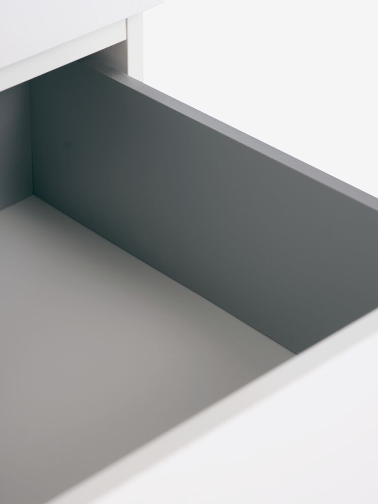 LIMFJORDEN Byrå LIMFJORDEN 4 lådor vit