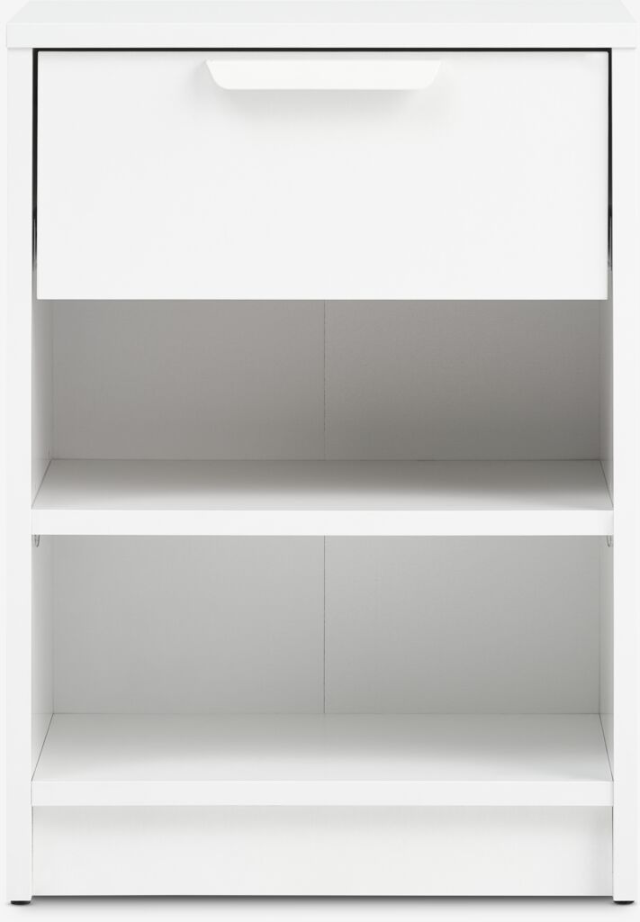 JENSLEV Sängbord JENSLEV 1 låda vit