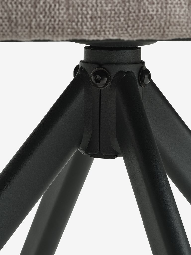 ROSTRUP Matstol ROSTRUP vrid sand tyg/svart