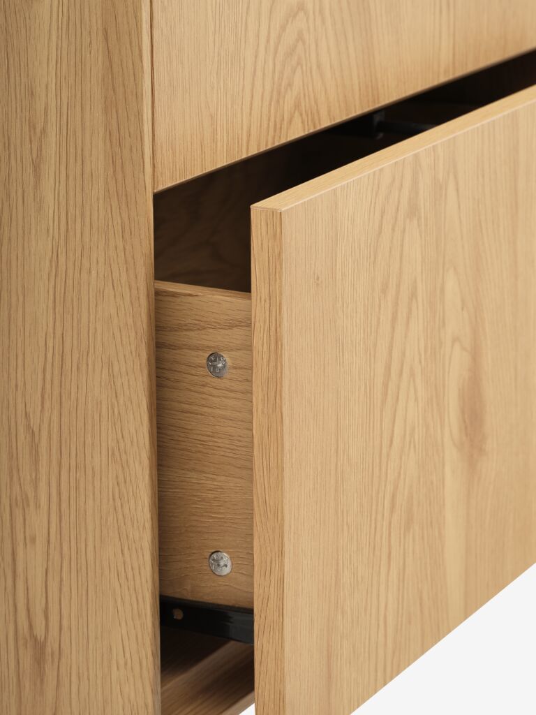 GEDSER Hyllmodul GEDSER byrå 2 lådor varm ekfärgad