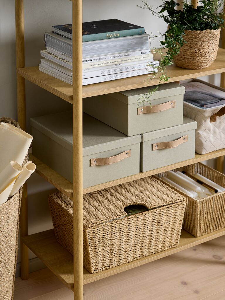 FJORDUR Box FJORDUR B23xL33xH14cm kaki