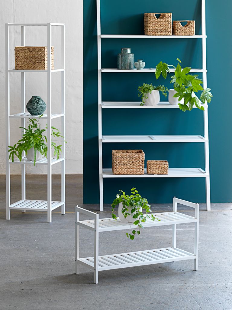 UGGERBY Skohylla UGGERBY 2 hyllor vit