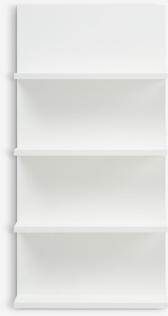 KARSTOFT Vägghylla KARSTOFT 4 hyllor vit