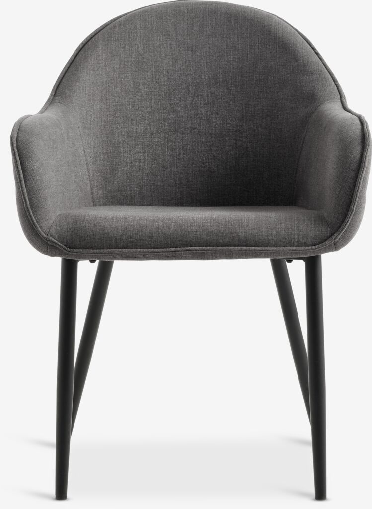 SABRO Matstol SABRO grått tyg/svart