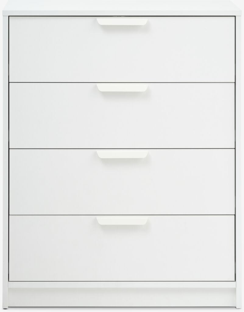 JENSLEV Byrå JENSLEV 4 lådor vit