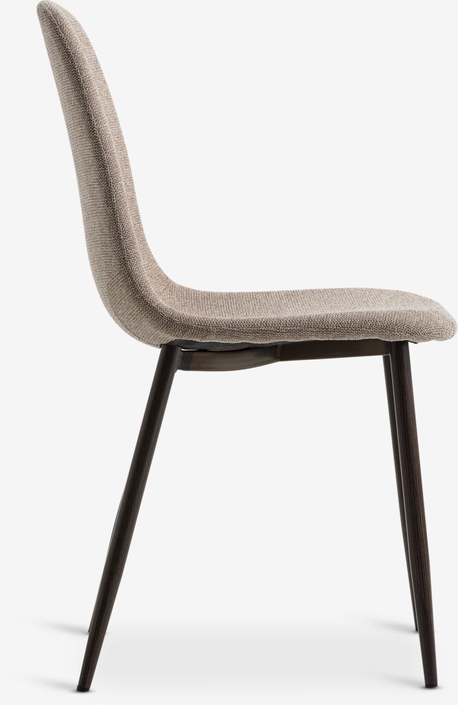 JONSTRUP Matstol JONSTRUP beige tyg/mörk ekfärgad