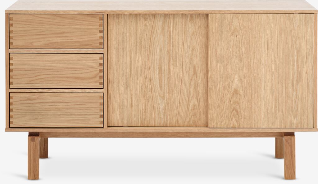 MEJLSKOV Skänk MEJLSKOV 2 dörrar 3 lådor natur ek