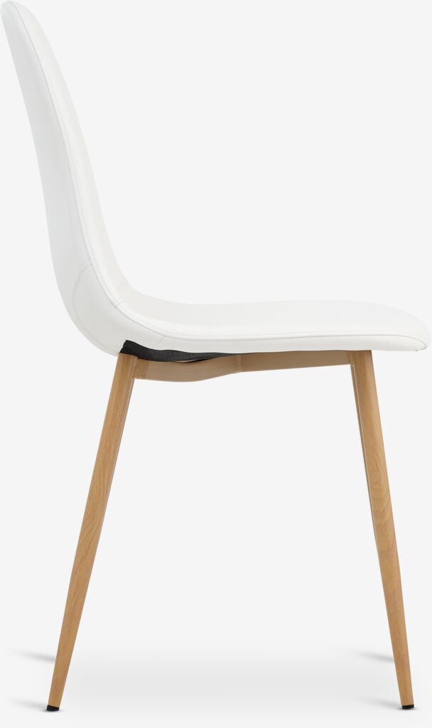 JONSTRUP Matstol JONSTRUP vit/natur ekfärgad