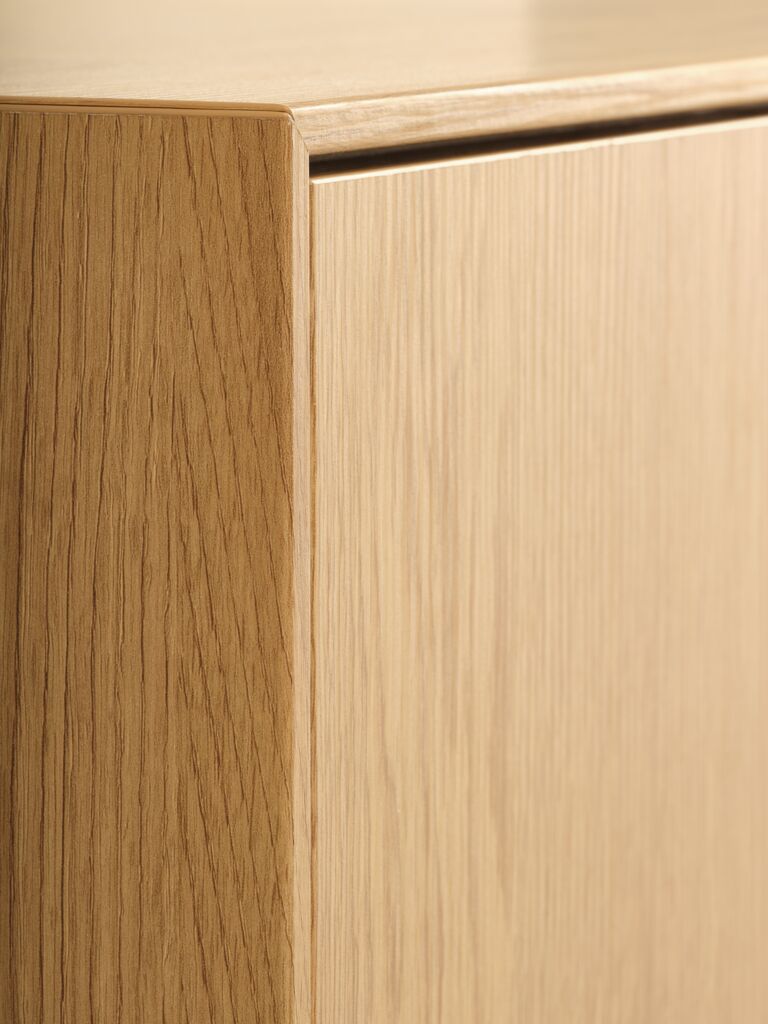 GEDSER Hyllmodul GEDSER byrå 2 lådor varm ekfärgad