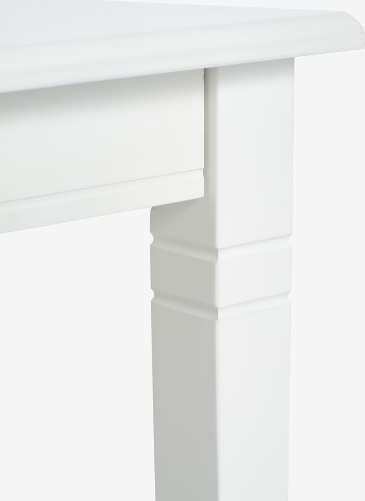 KIRKEBY Matbord KIRKEBY 80x130/220 vit