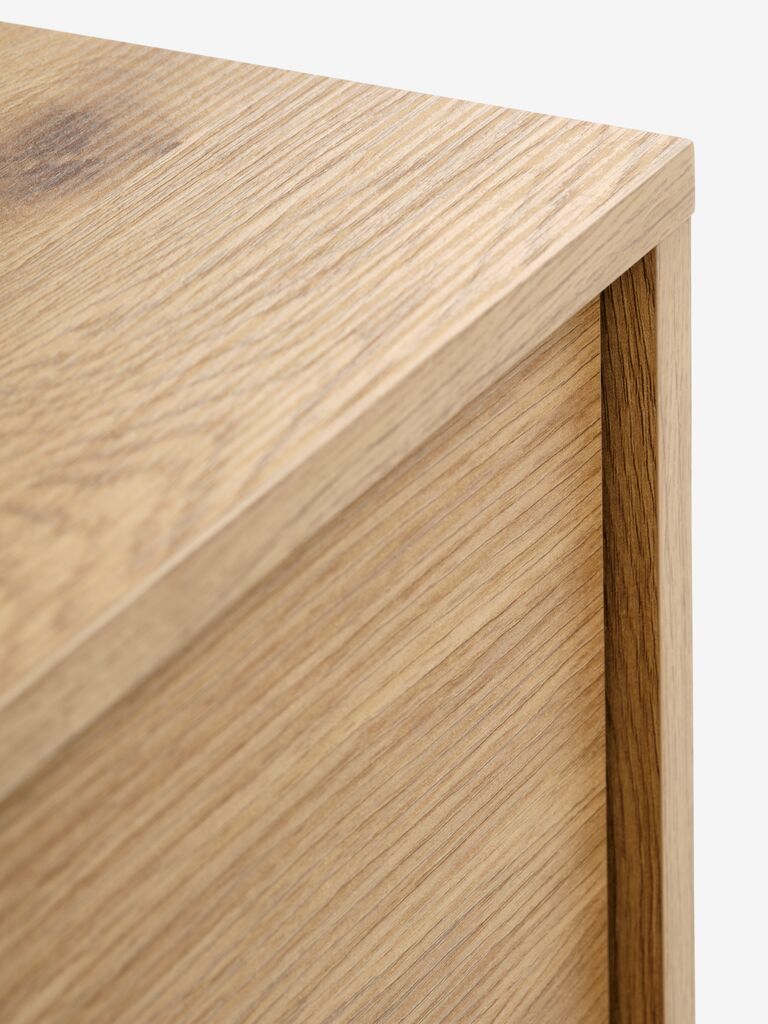 TRANUM Byrå TRANUM 3+3 lådor varm ekfärgad