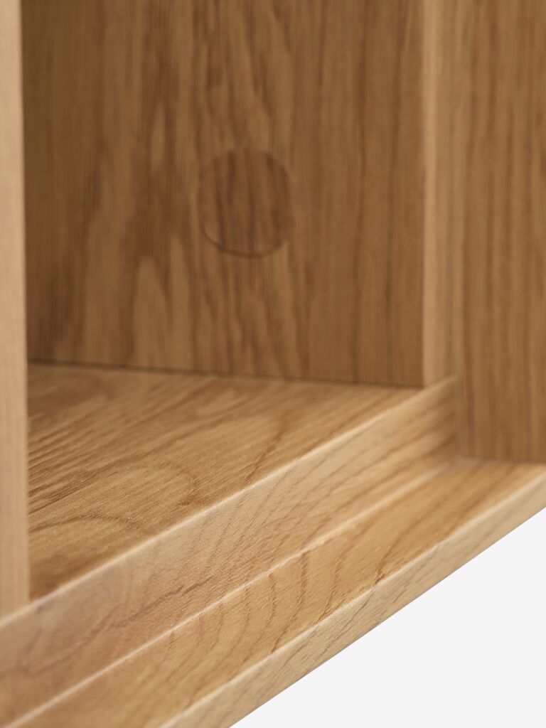 GEDSER Hyllmodul GEDSER bokhylla varm ekfärgad