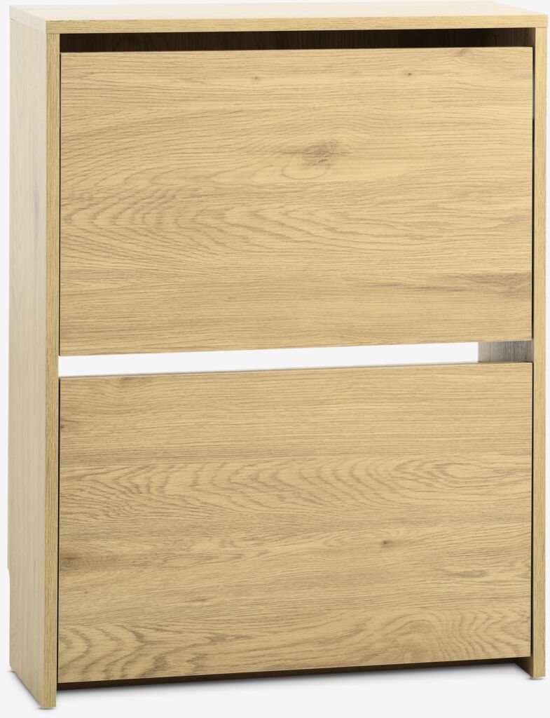 BAKHUSE Skoskåp BAKHUSE 2 fack varm ekfärgat