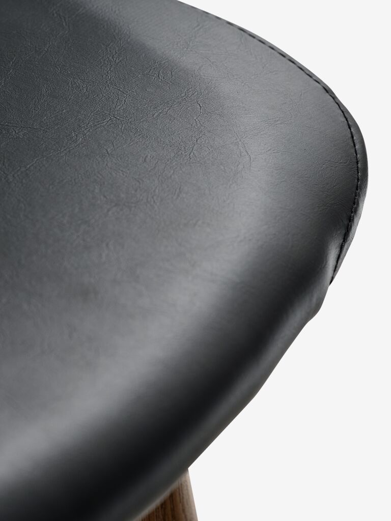 JONSTRUP Matstol JONSTRUP svart konstläder/natur ekfärgad