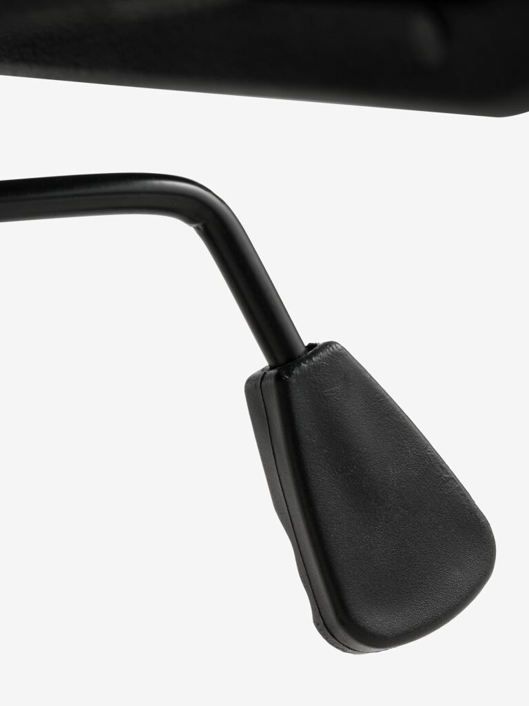 ASPERUP Sivbordsstol ASPERUP svart mesh/svart tyg