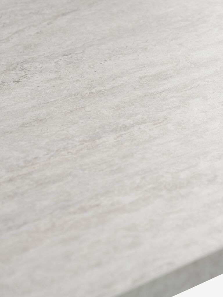 KRONDAL Matbord KRONDAL Ø110 travertinfärgat