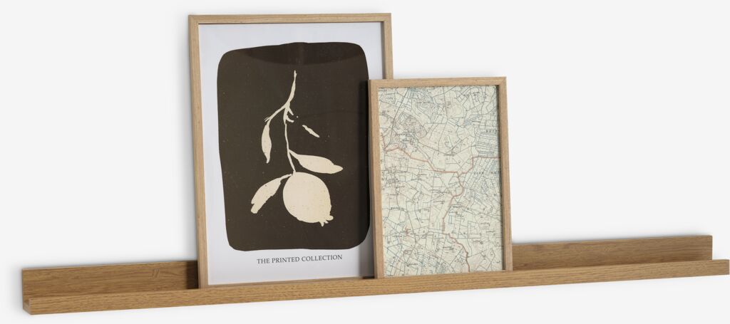 AVNEDE Fotohylla AVNEDE 115x7 natur ekfärgad