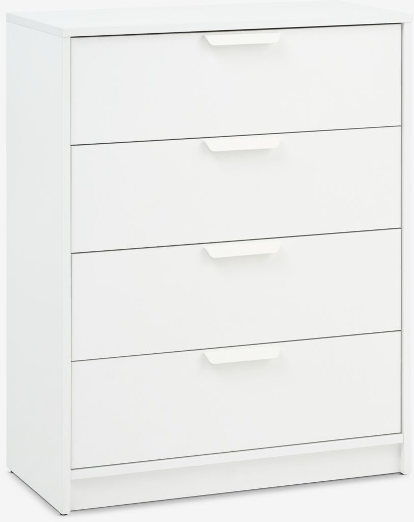 JENSLEV Byrå JENSLEV 4 lådor vit