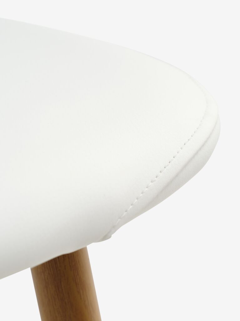 JONSTRUP Matstol JONSTRUP vit/natur ekfärgad