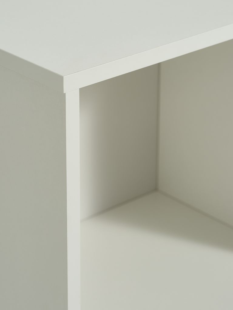 MOSBJERG Bokhylla MOSBJERG 6 hyllor vit