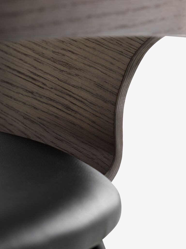 HVIDOVRE Matstol HVIDOVRE mörk ek/svart