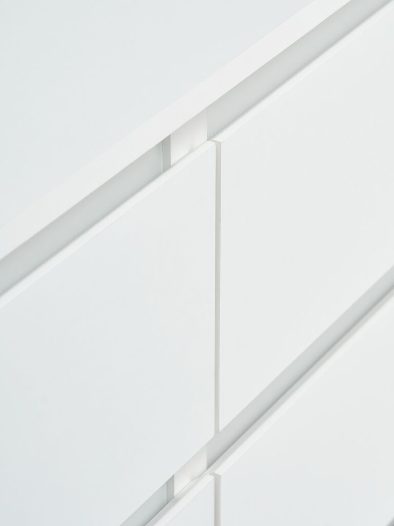 TANGE Byrå TANGE 3+3 lådor vit