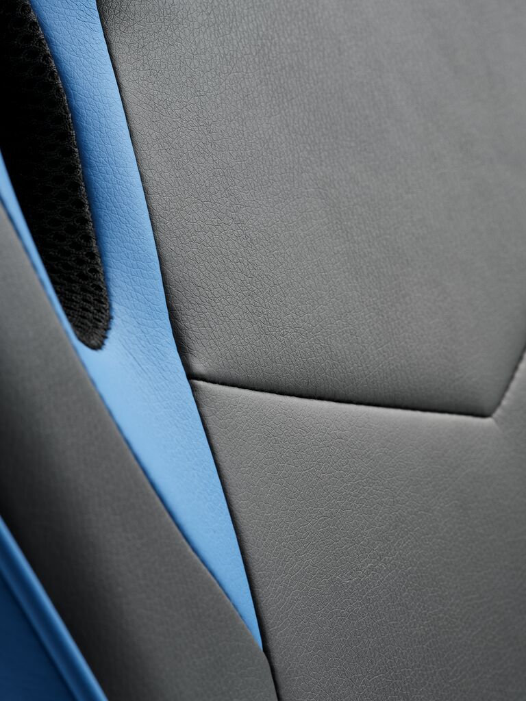 VOJENS Gamingstol VOJENS svart/blå konstläder/mesh