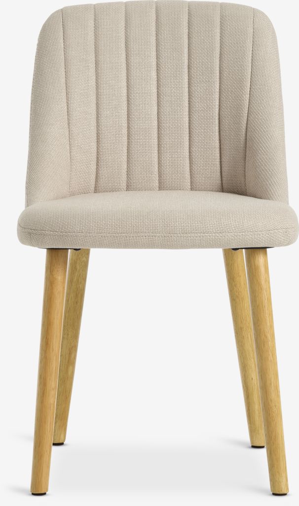 ADSLEV Matstol ADSLEV u/armstöd beige/natur ek