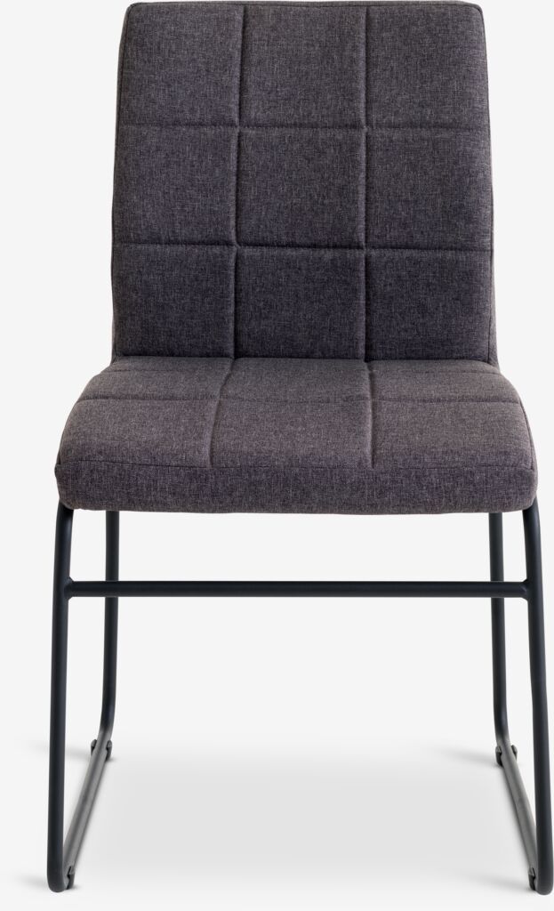 HAMMEL Matstol HAMMEL grått tyg/svart