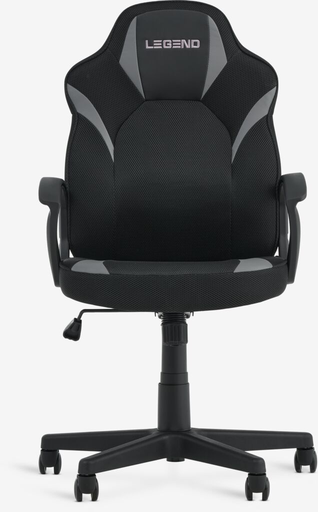 RANDRUP Gamingstol RANDRUP svart konstläder/mesh