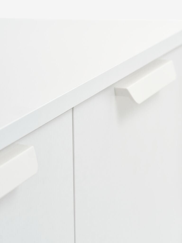 JENSLEV Skänk JENSLEV 2 dörrar 4 lådor vit