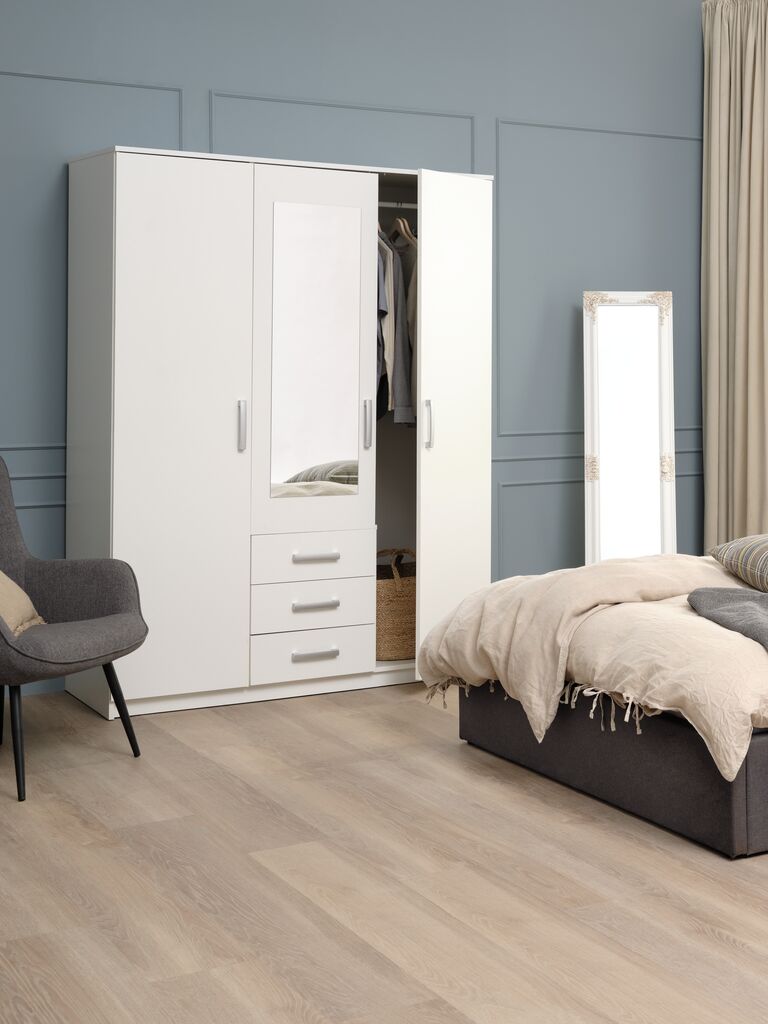 VELLERUP Garderob VELLERUP 151x200 kombi vit