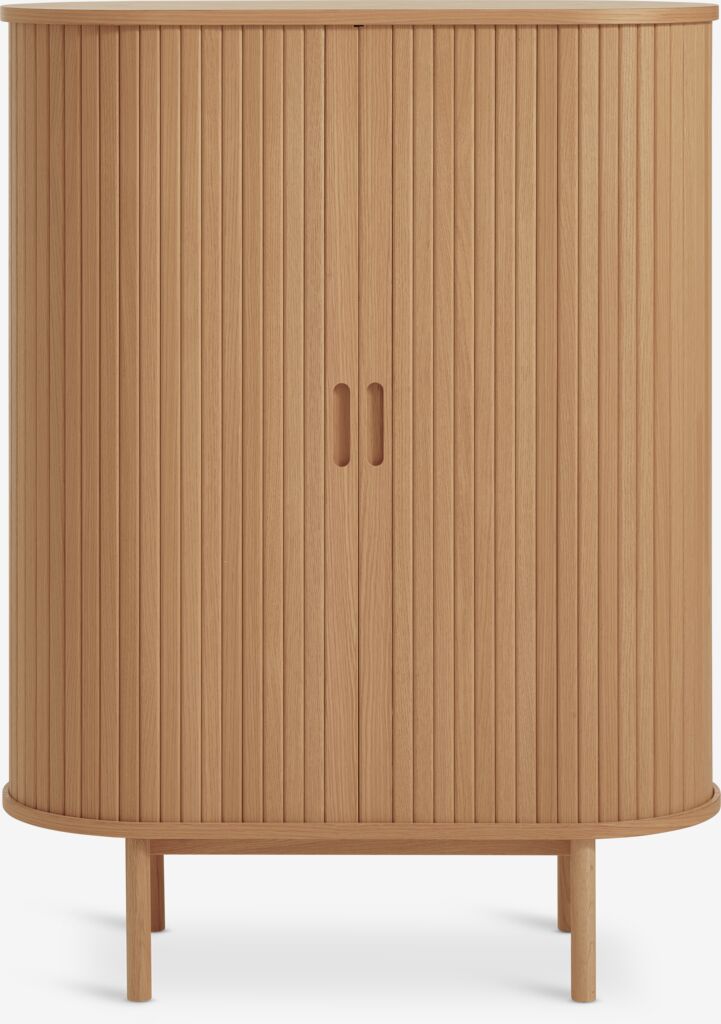 LYNGVIG Skåp LYNGVIG 90 cm 2 jalusidörrar natur ek