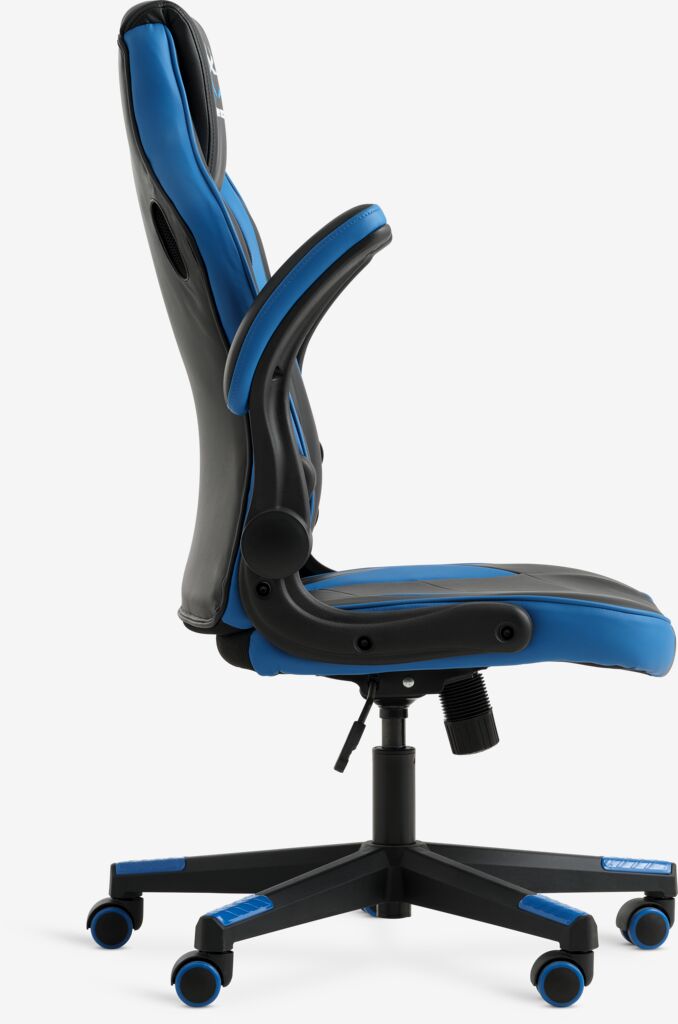 VOJENS Gamingstol VOJENS svart/blå konstläder/mesh