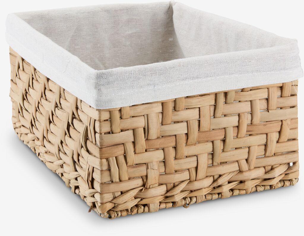 EJNO Korg EJNO B22xL31xH15cm m/naturfärgat tyg